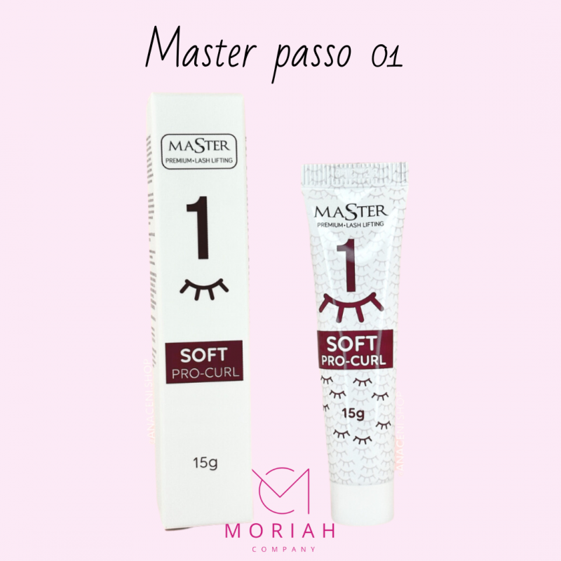 imagem Passo 1 Master Soft Pro-Curl Lash Lifting e Lamination 15g