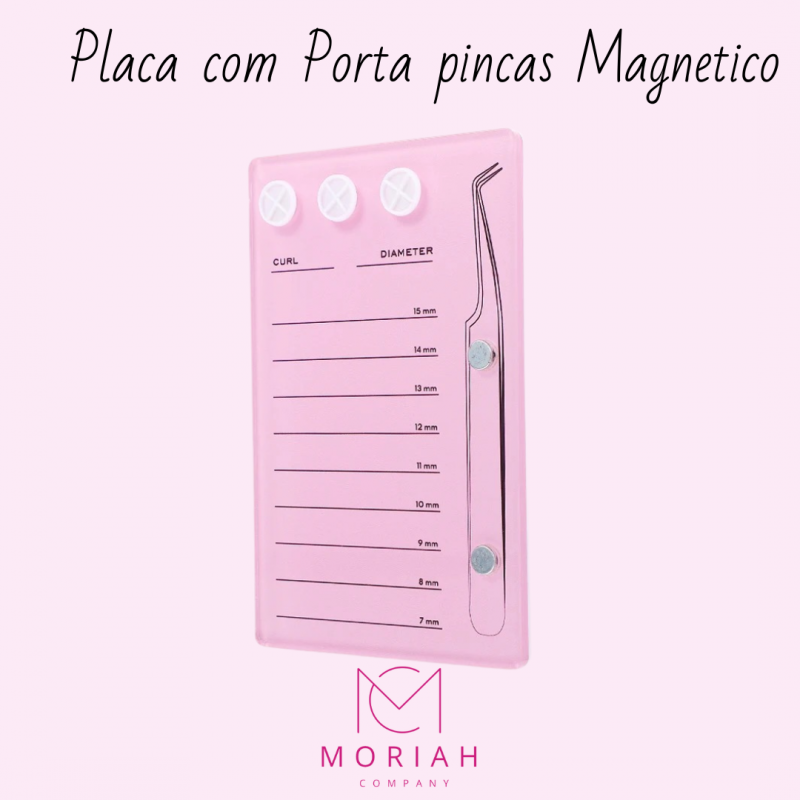 imagem Placa com Porta Pinça Magnetica