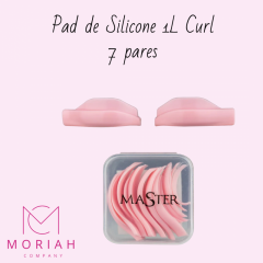 imagem PAD DE SILICONE LASH LIFTING MODELO 1L CURL - 7pares